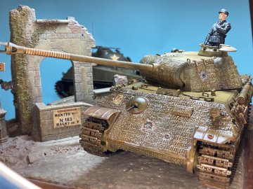 Panzer Grenadiers and Tank Commander