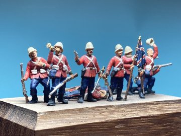 Zulu War. British Infantry