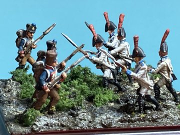 Spanish and French Line Infantry 1808