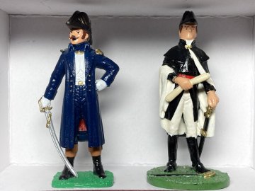 Imperial Guard Grenadiers Colonel and Duke of Wellington