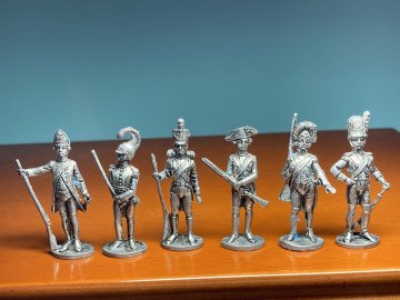 Unpainted Soldiers of French Origin