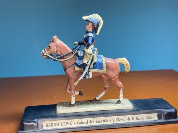 Colonel Baron Lepic. Guard Horse Grenadiers