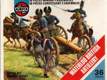 Waterloo British Artillery