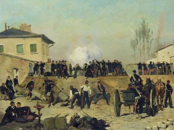 La Batalla de Villejuif. Asedio de Paris