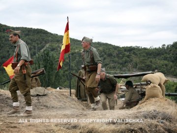 Recreación de la Batalla del Ebro