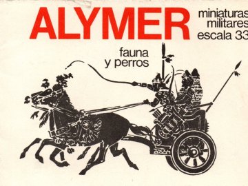 Alymer. Faunas y Perros. Miniaturas Militares Escala 33